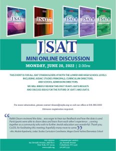 JSAT 5 and 8 2021-2022 Mini Online Discussion