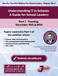 Understanding IT in Schools: A Guide for School Leaders | December 19, 2023